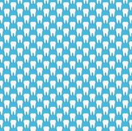 Vector tooths background
