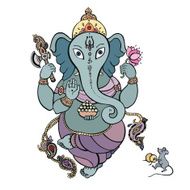 Ganesha Hand drawn illustration N20