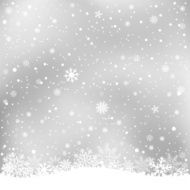 winter gray background