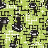 Monkey Seamless Pattern N2