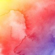 Colorful watercolor painting background N154