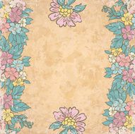 vintage floral background N58