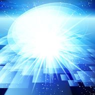 Abstract techno vector background N2
