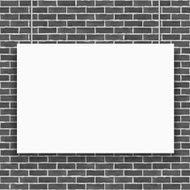 Banner on Brick Wall N4