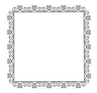 vintage frame illustration N2