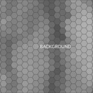 Digital hexagon pixel mosaic abstract background N8
