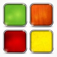 Set of color icons