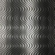 Aluminum silver stripe pattern N13