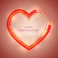 Vector abstract valentine's day background