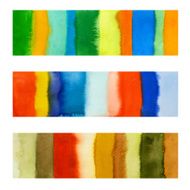 watercolor banners N9