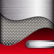 Vector abstract background with metal elements N2