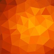 Orange Triangle Background