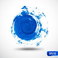 Grunge Swirl Watercolor Abstract Background