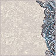 vintage ornamental template N10