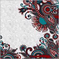 ornate floral pattern N59