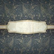 vintage background with golden pattern N5