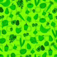 Fruit and vegetable pattern N7