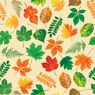 Seamless leaf pattern N84
