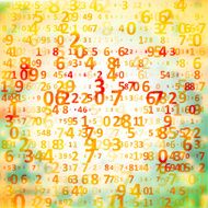 Digital code background N37