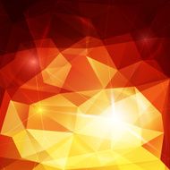 Abstract fiery background