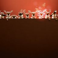 Santa&#039;s Reindeer EPS10