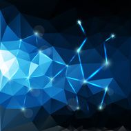 Abstract polygonal background N160