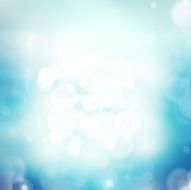 Abstract blue bokeh background N5