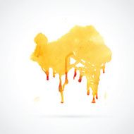 watercolor background N494