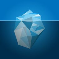 Vector iceberg