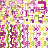Bright seamless ornaments N2