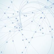 abstract blue technology line pattern background N3