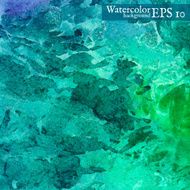 Vector watercolor background Abstract art hand paint N12