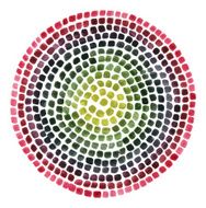 Loop Watercolor on Paper (Clipping Path) N6
