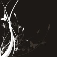 Floral background N1725