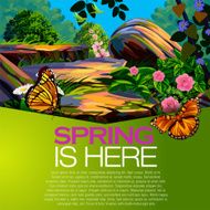 Beautiful Spring background N33