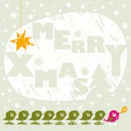 Merry Xmas Greeting Card