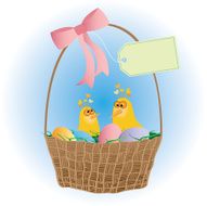 Fun Easter Basket with Chicks