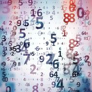 Digital code background N38