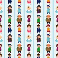 seamless family pattern N5