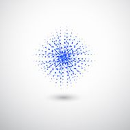 abstract blue triangle pattern for design N2