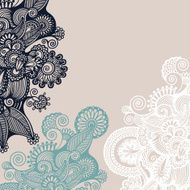 vintage ornamental template N11