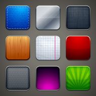 Backgrounds for apps icons