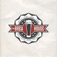 Retro Styled Beer Label N68