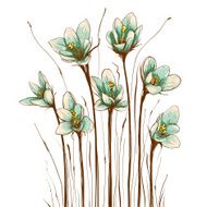 Vintage Flowers Composition N2