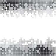 Abstract background with black and white pixels N5