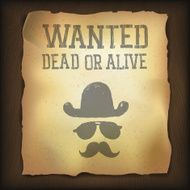 Old "Wanted " poster