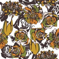 floral vector texture N6