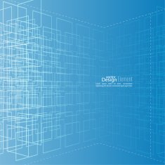 Abstract vector background with glowing grid N4