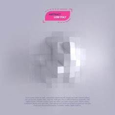 Abstract Low Poly Background N12