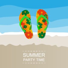 Abstract Summer Holiday Card or Cover Template N3